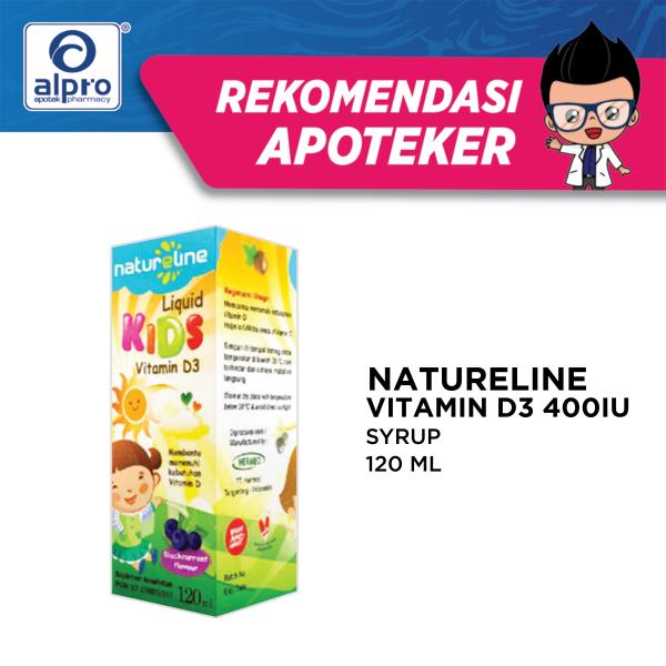 Natureline D3 400Iu Syrup 120 Ml